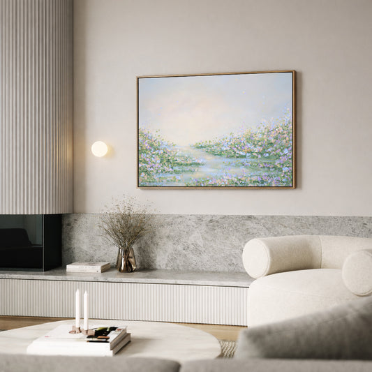 "Lavender Fields" canvas print