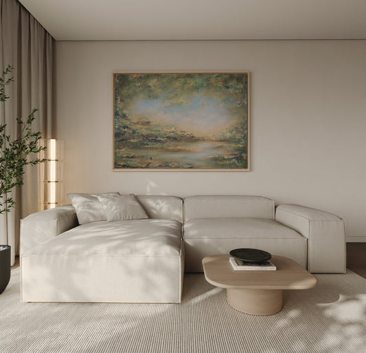 "Lingering Light" canvas print