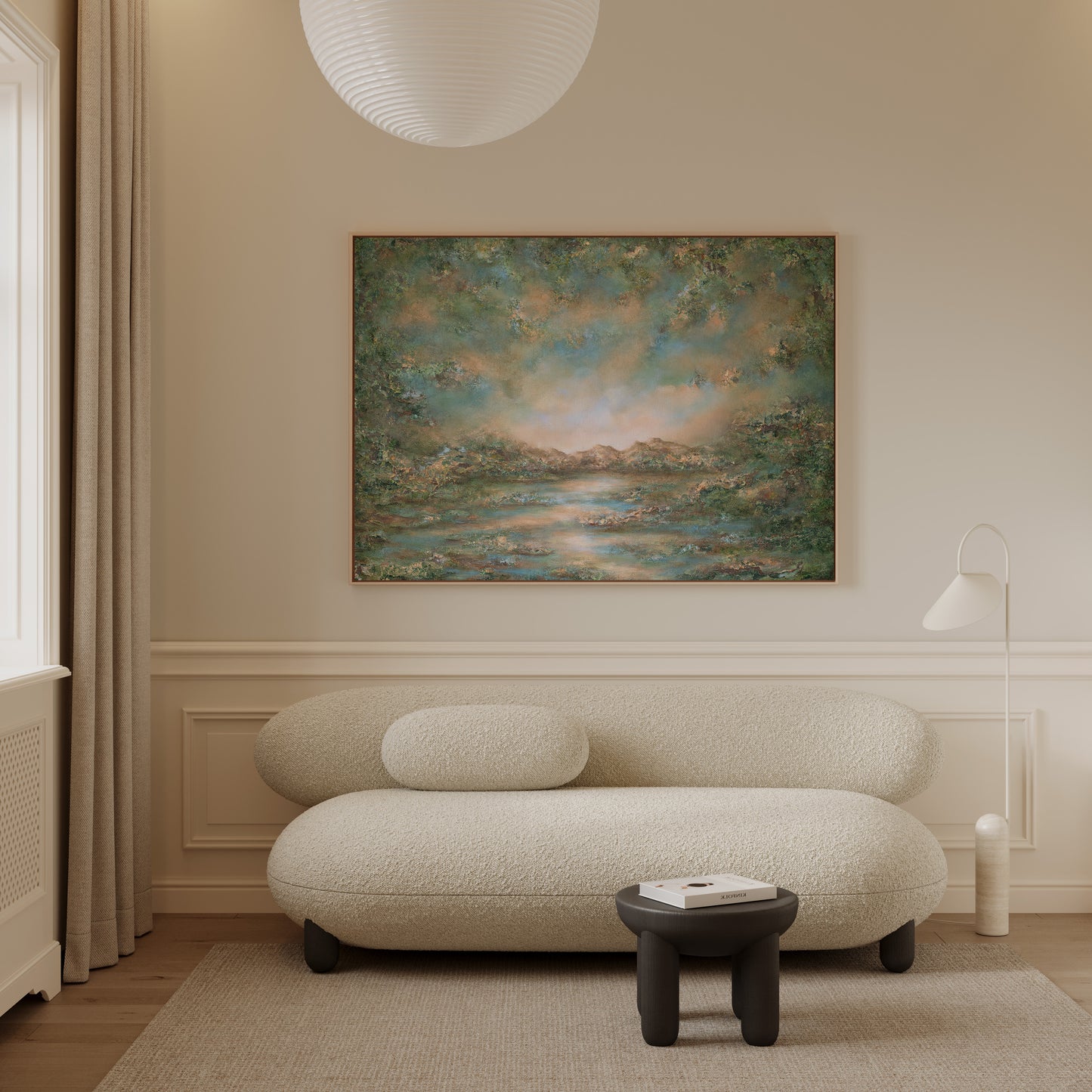 "Tind" fine art print on canvas