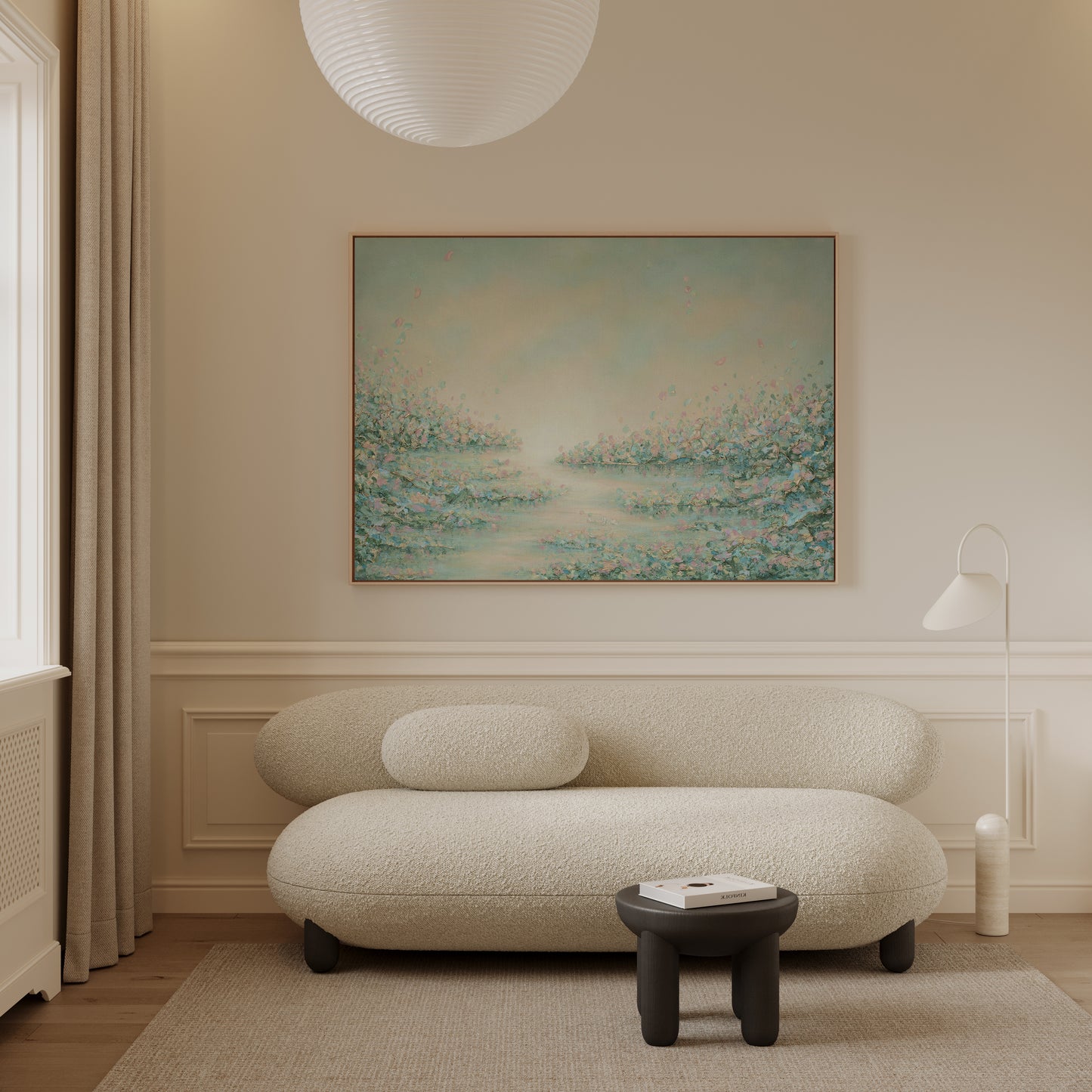 Soft Landing, a canvas print by Mari Ringsaker