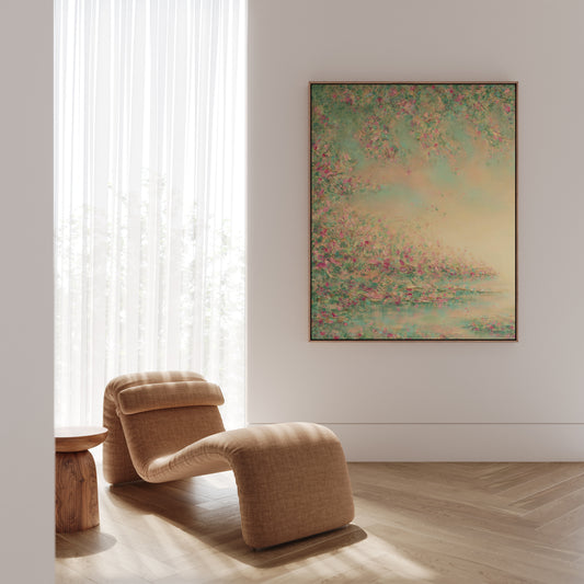 "Endless Summer" vertical canvas print