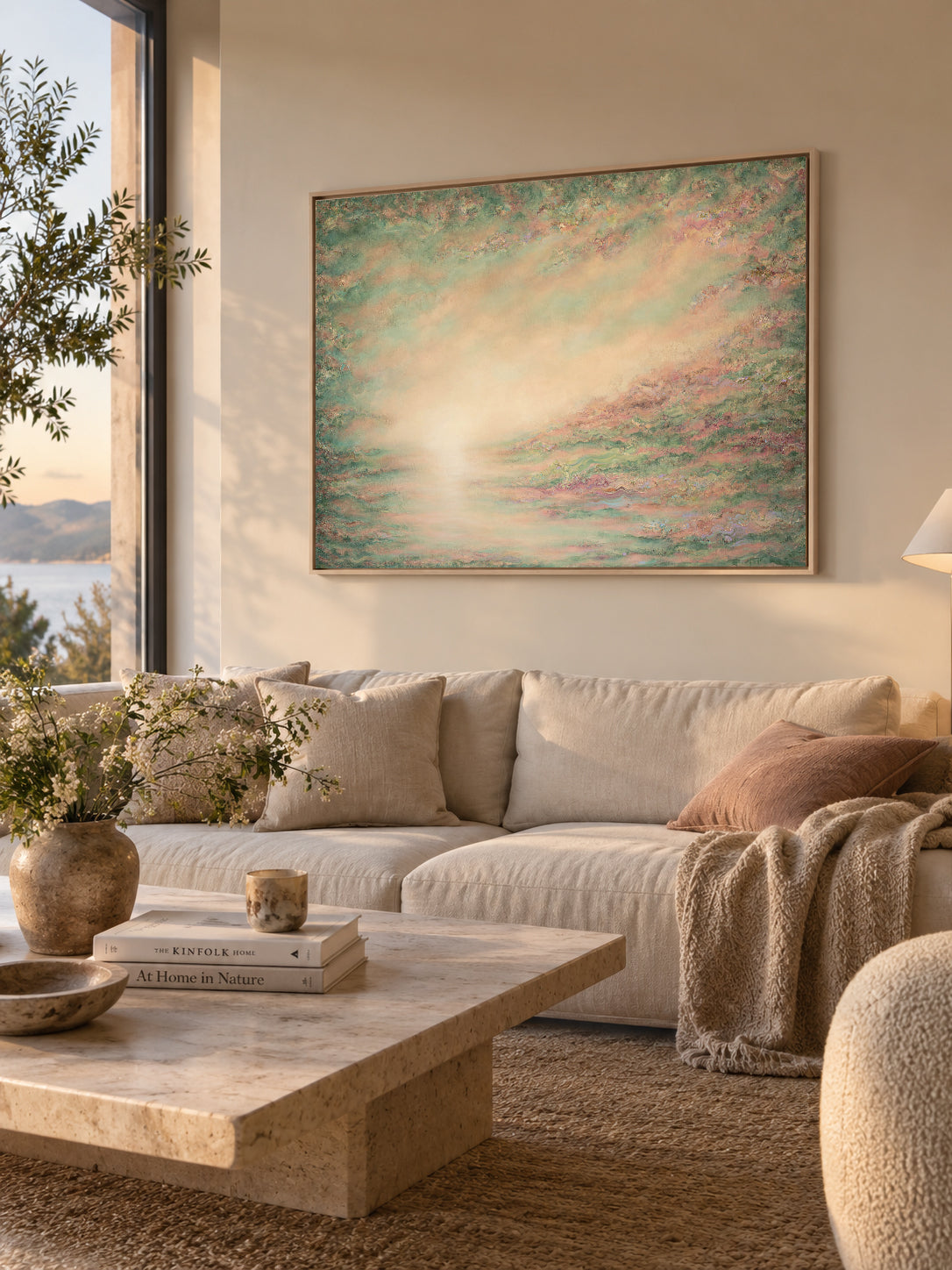 "Afterglow" canvas print
