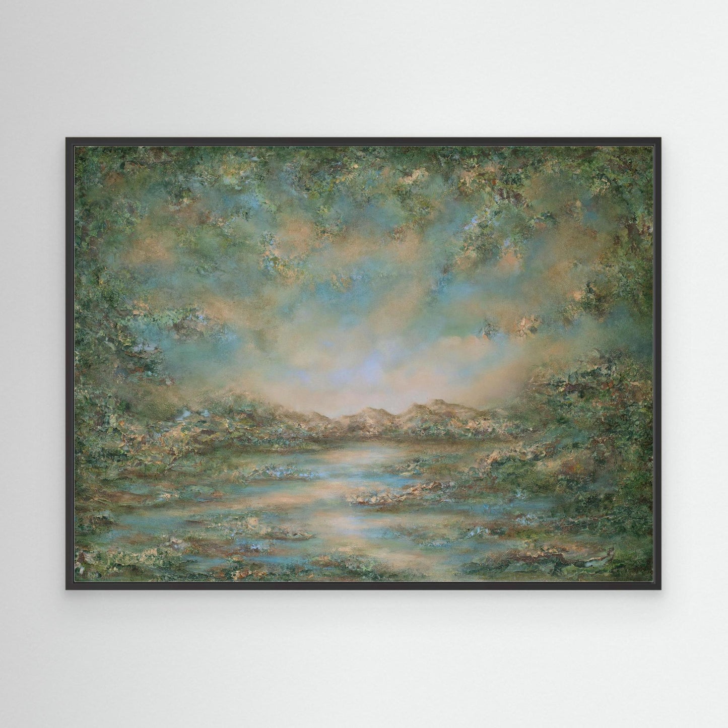"Tind" fine art print on canvas