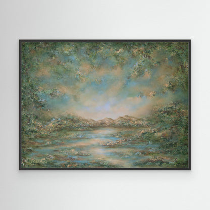 "Tind" fine art print on canvas