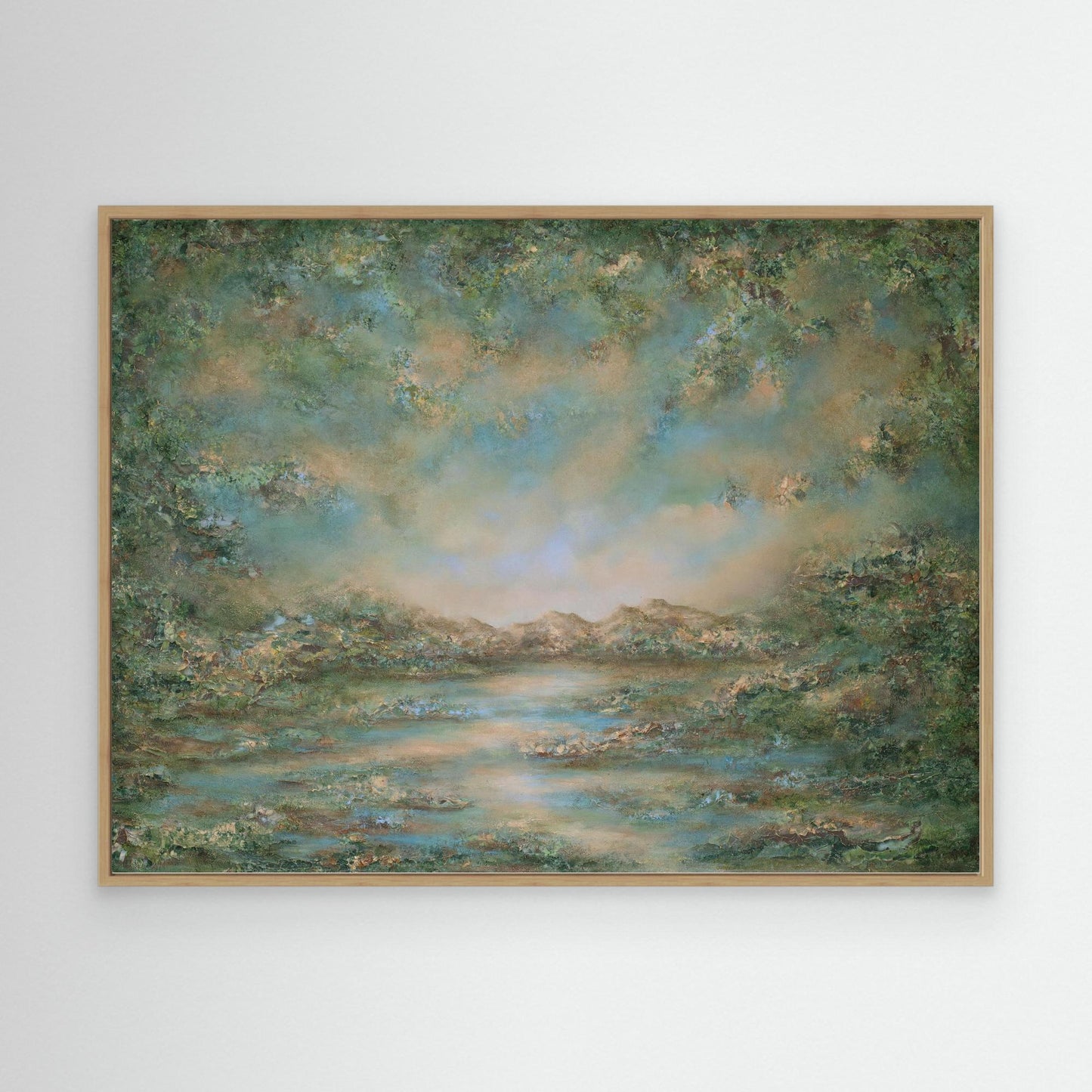 "Tind" fine art print on canvas