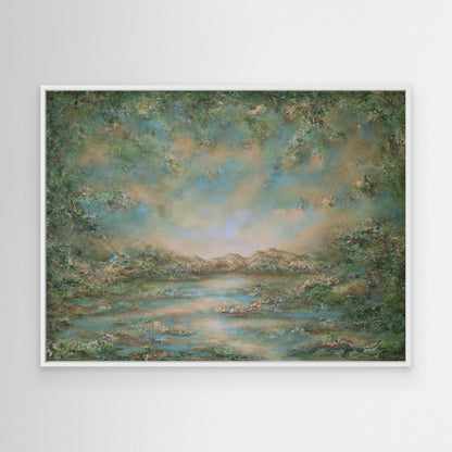 "Tind" fine art print on canvas