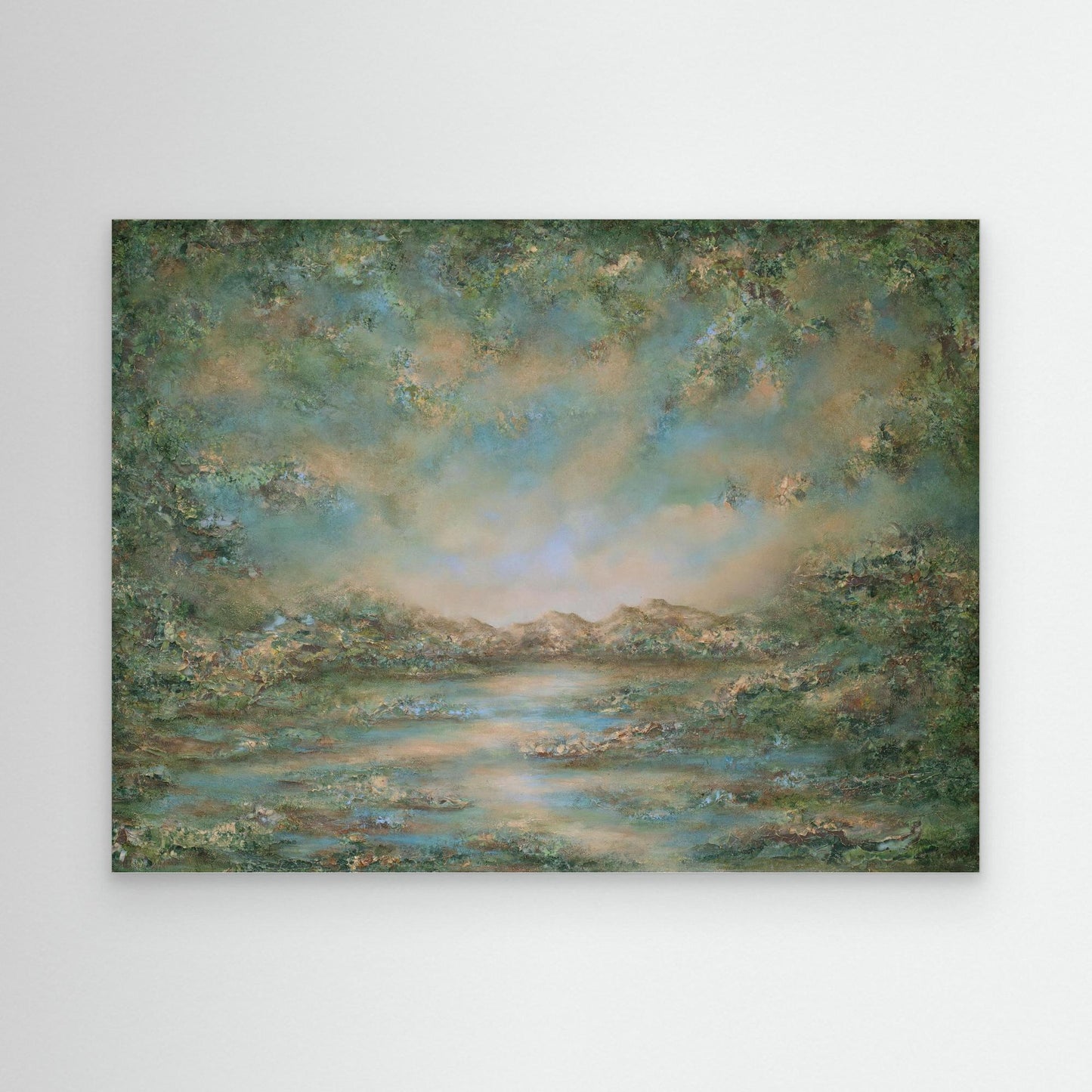 "Tind" fine art print on canvas