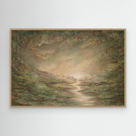 "Sagn" fine art print on canvas