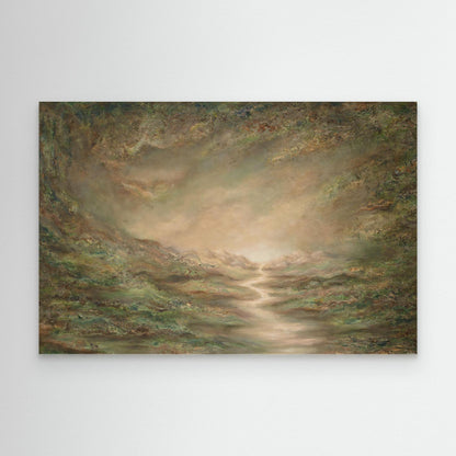 "Sagn" fine art print on canvas