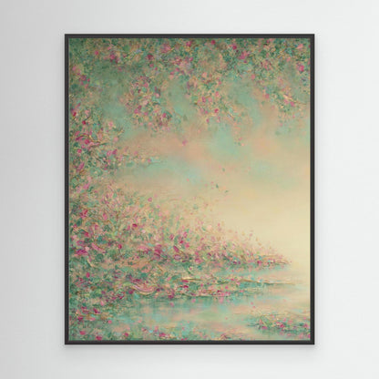 "Endless Summer" vertical canvas print