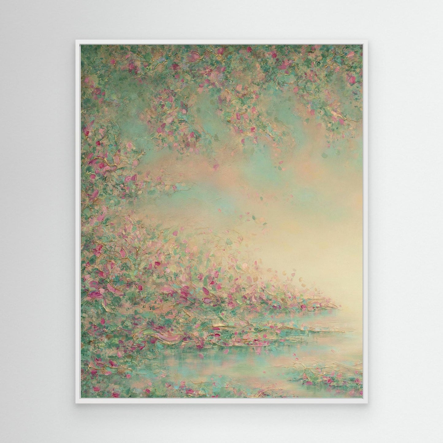 "Endless Summer" vertical canvas print