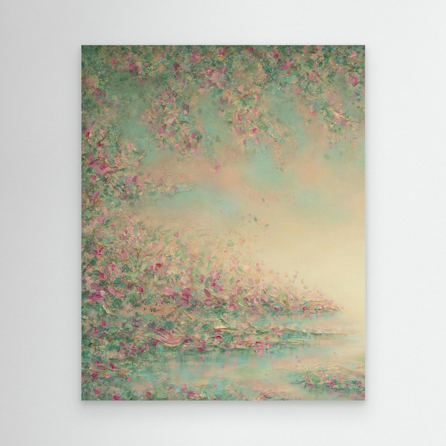 "Endless Summer" vertical canvas print