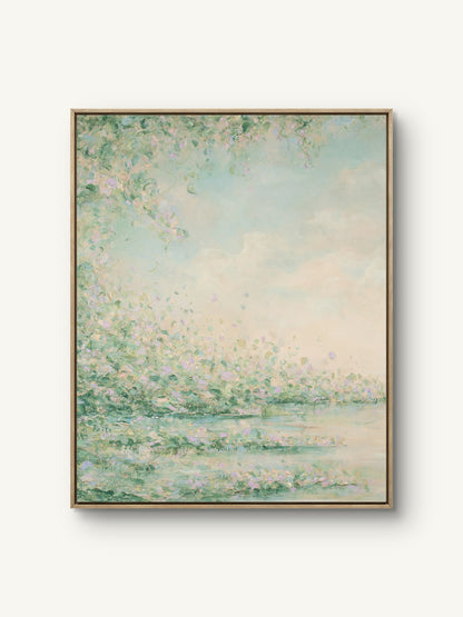 "Weightless I and II" canvas print