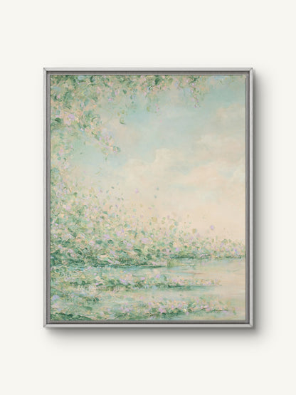 "Weightless I and II" canvas print