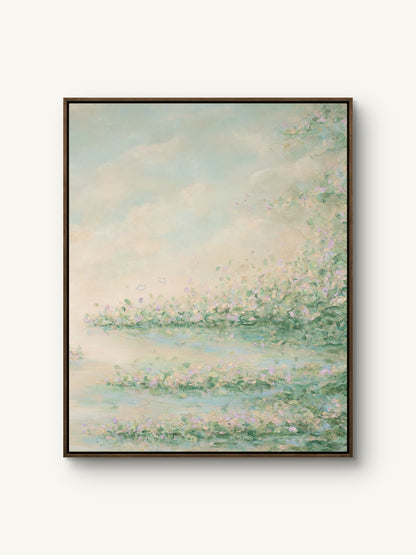 "Weightless I and II" canvas print