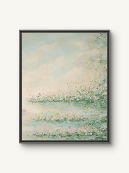 "Weightless I and II" canvas print