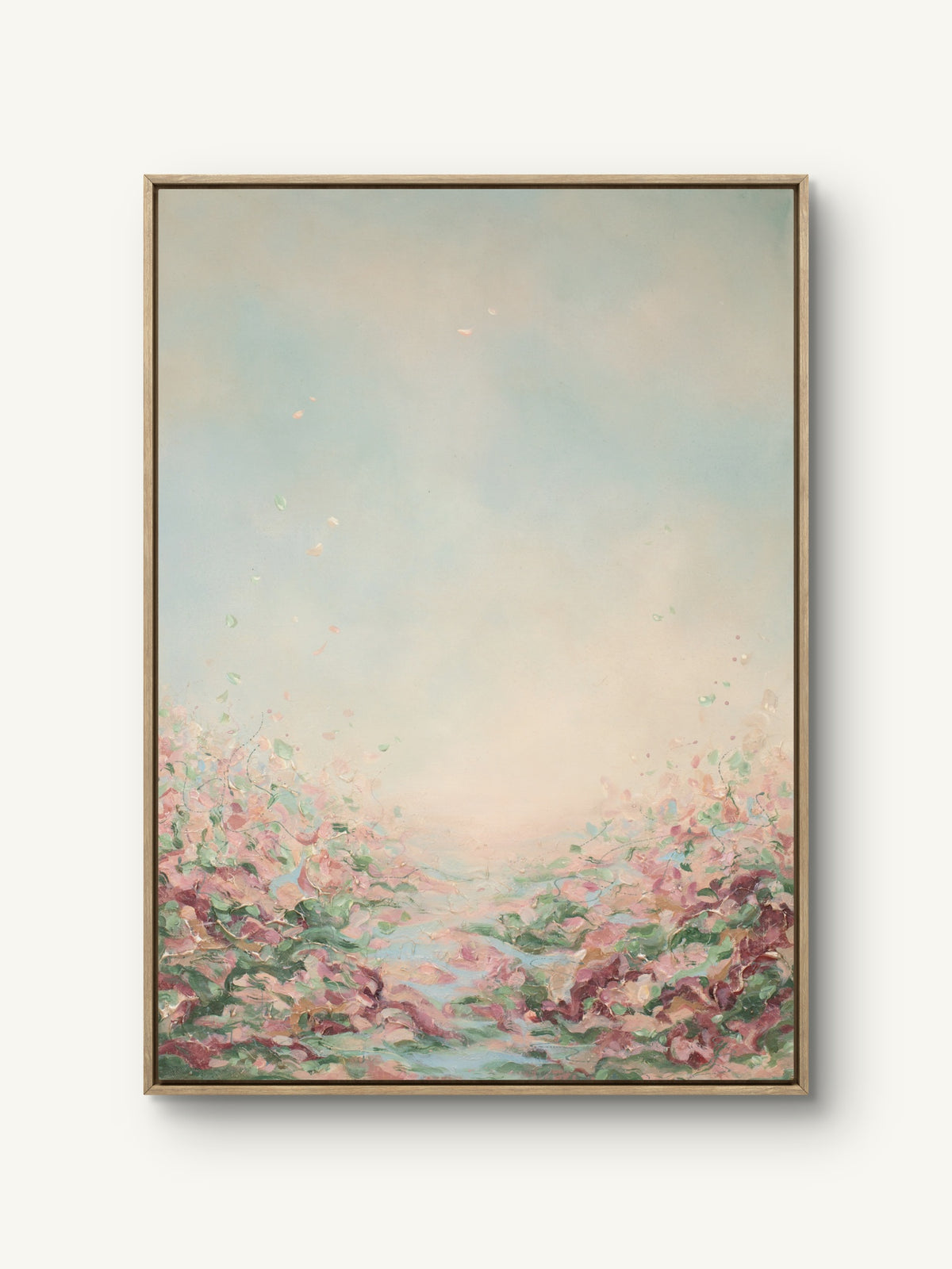 "Winter garden" canvas print