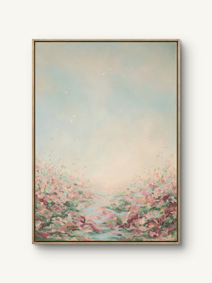 "Winter garden" canvas print