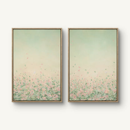 "Wake me in June I, II and III" canvas print