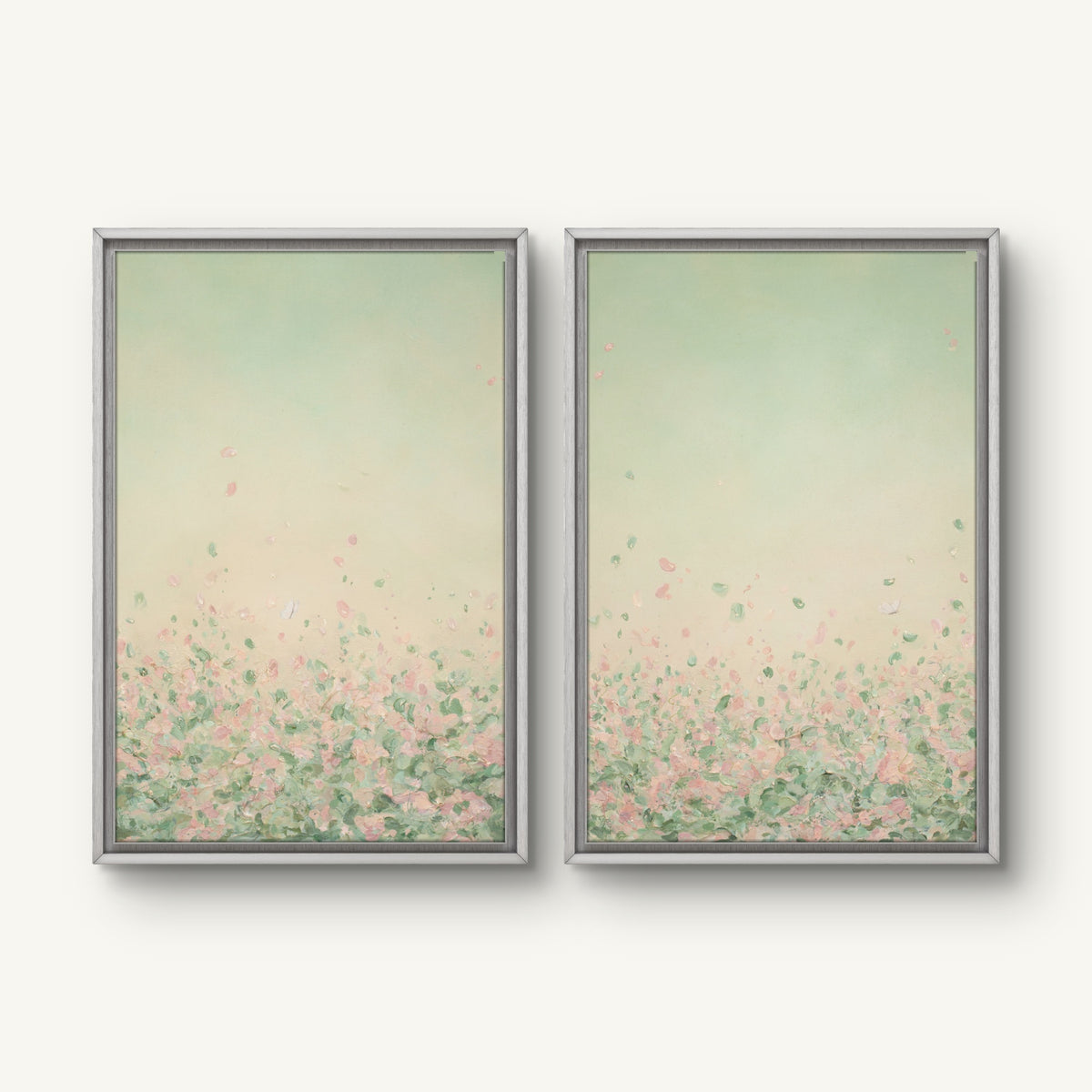 "Wake me in June I, II and III" canvas print
