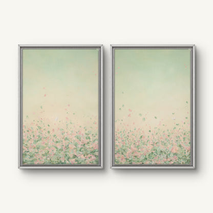 "Wake me in June I, II and III" canvas print