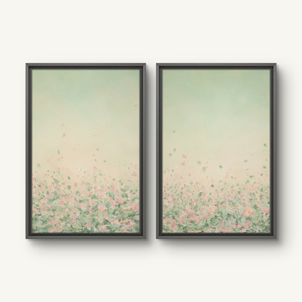 "Wake me in June I, II and III" canvas print