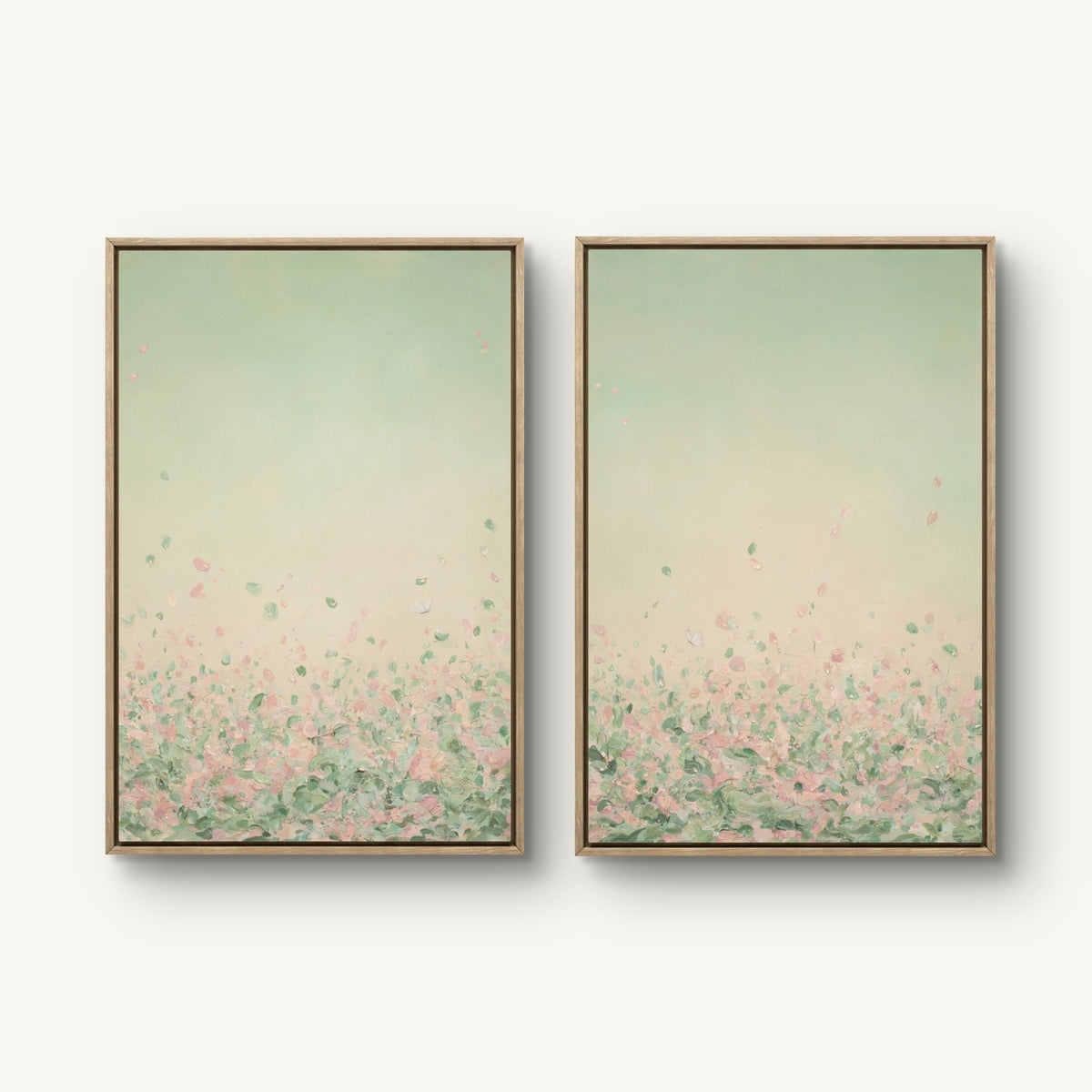 "Wake me in June I, II and III" canvas print
