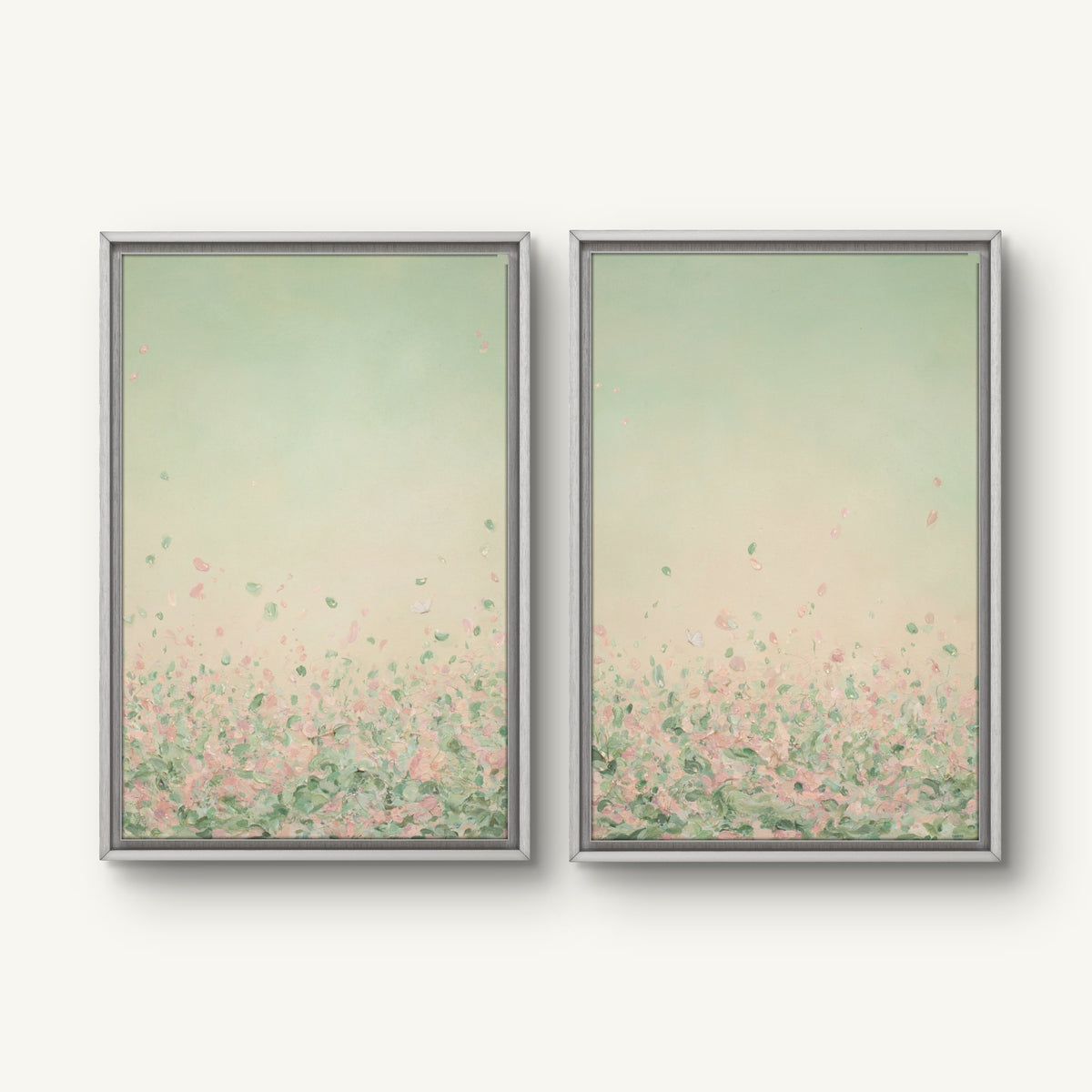 "Wake me in June I, II and III" canvas print