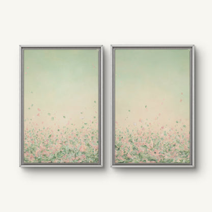 "Wake me in June I, II and III" canvas print