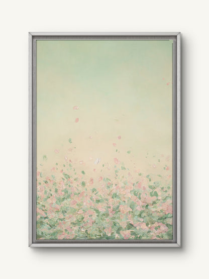 "Wake me in June I, II and III" canvas print