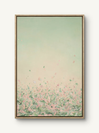 "Wake me in June I, II and III" canvas print