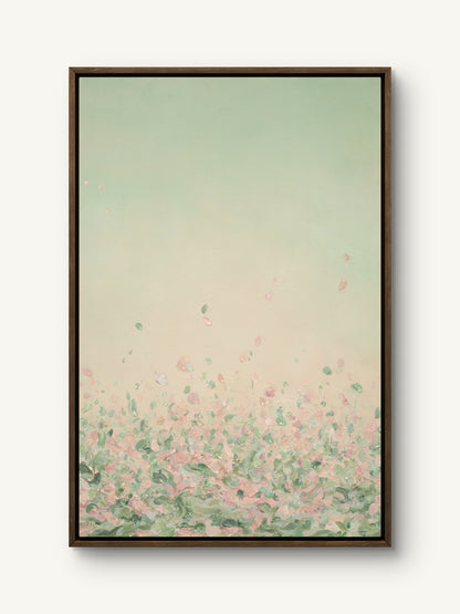 "Wake me in June I, II and III" canvas print