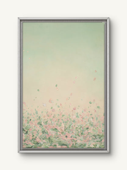 "Wake me in June I, II and III" canvas print
