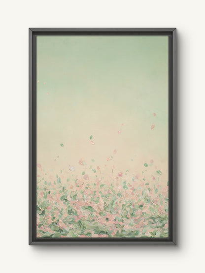 "Wake me in June I, II and III" canvas print