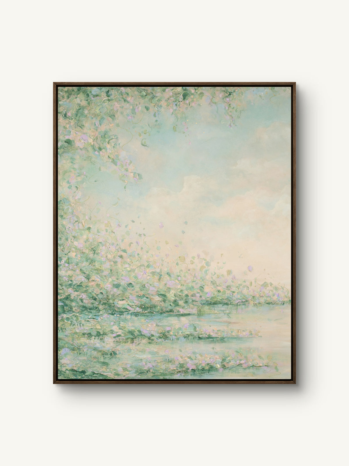 "Weightless I and II" canvas print