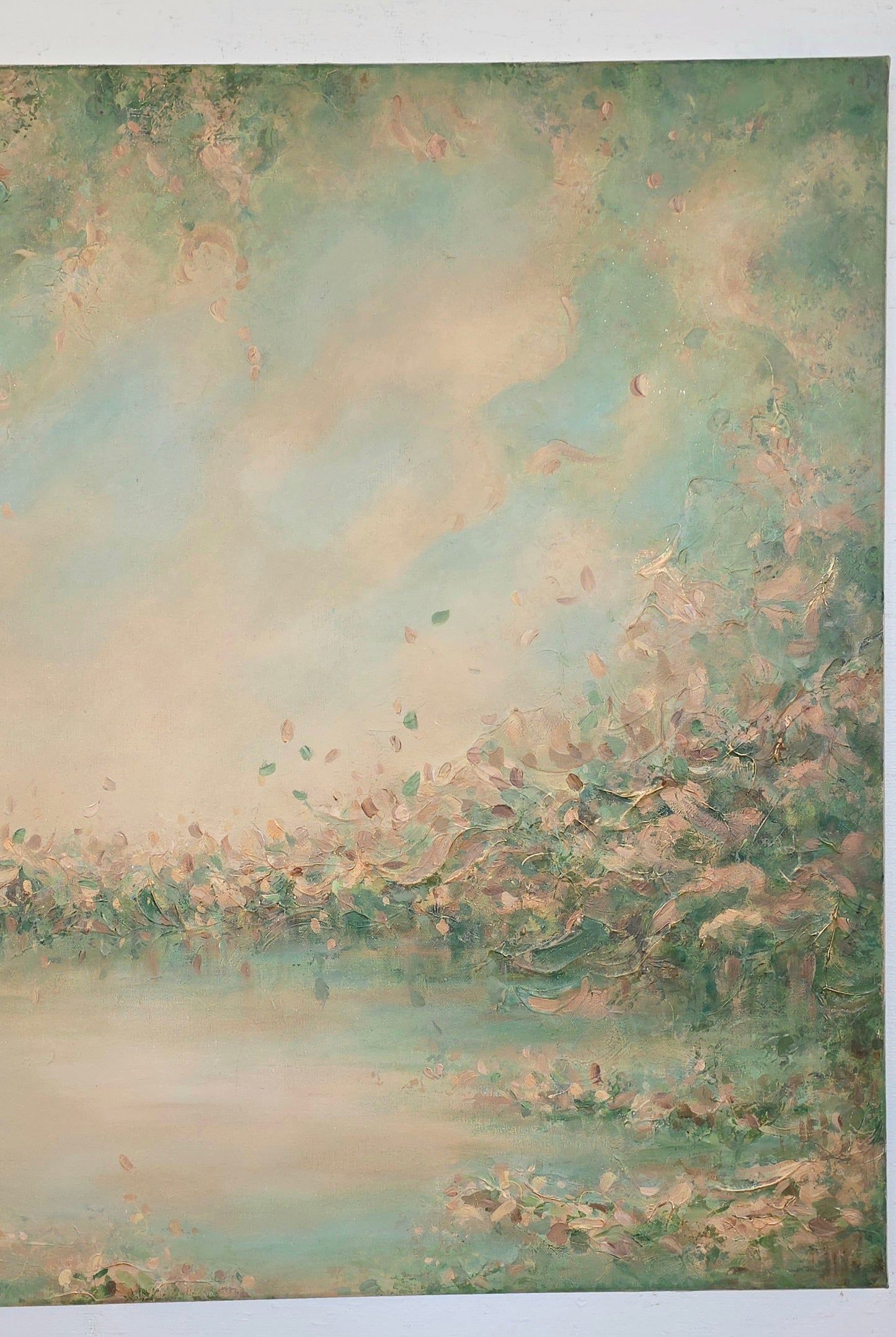 Eden, an original nature-inspired painting by Mari Ringsaker
