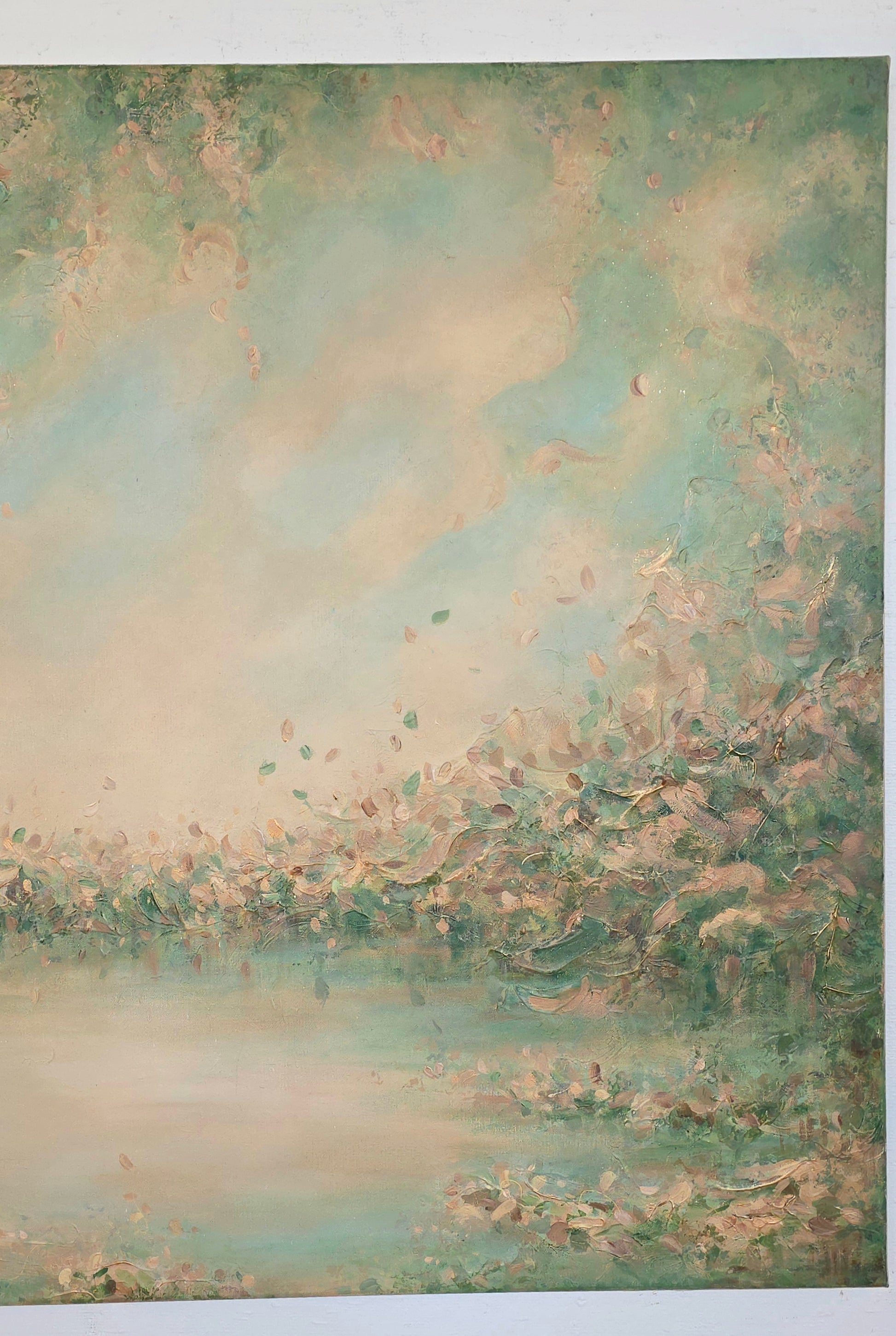 Eden, an original nature-inspired painting by Mari Ringsaker