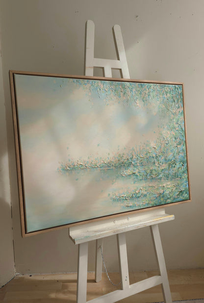 After the Rain, an original nature-inspired painting by Mari Ringsaker