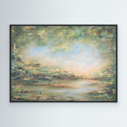 "Lingering Light" canvas print