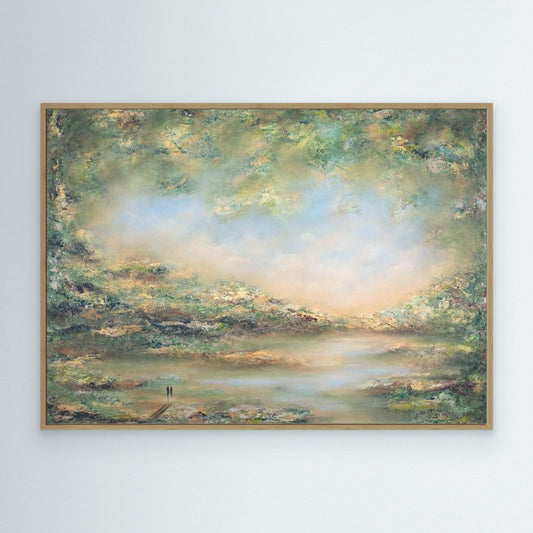 "Lingering Light" canvas print