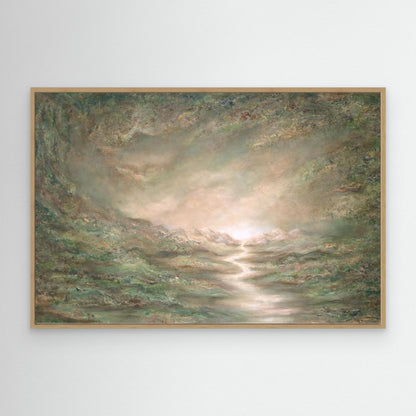 "Sagn" fine art print on canvas