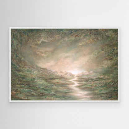 "Sagn" fine art print on canvas