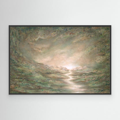 "Sagn" fine art print on canvas