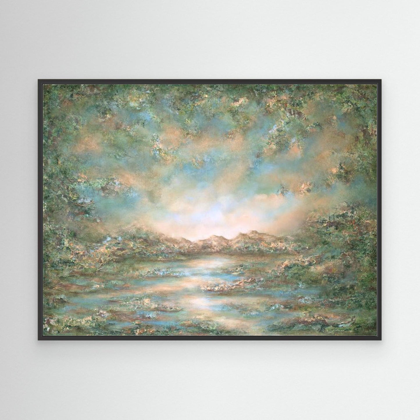 "Tind" fine art print on canvas