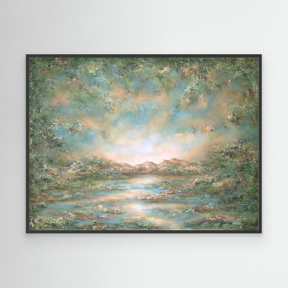 "Tind" fine art print on canvas