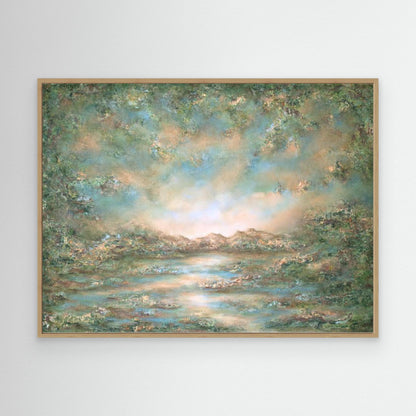 "Tind" fine art print on canvas