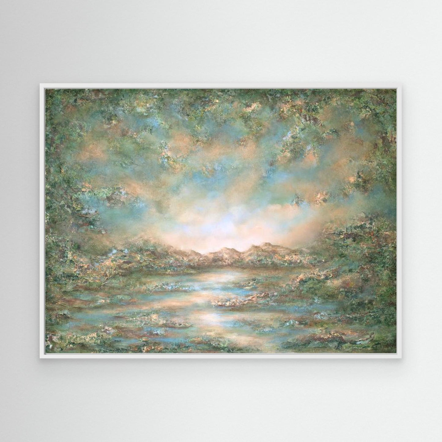 "Tind" fine art print on canvas