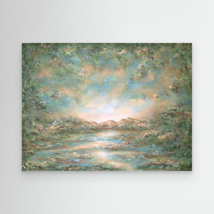 "Tind" fine art print on canvas