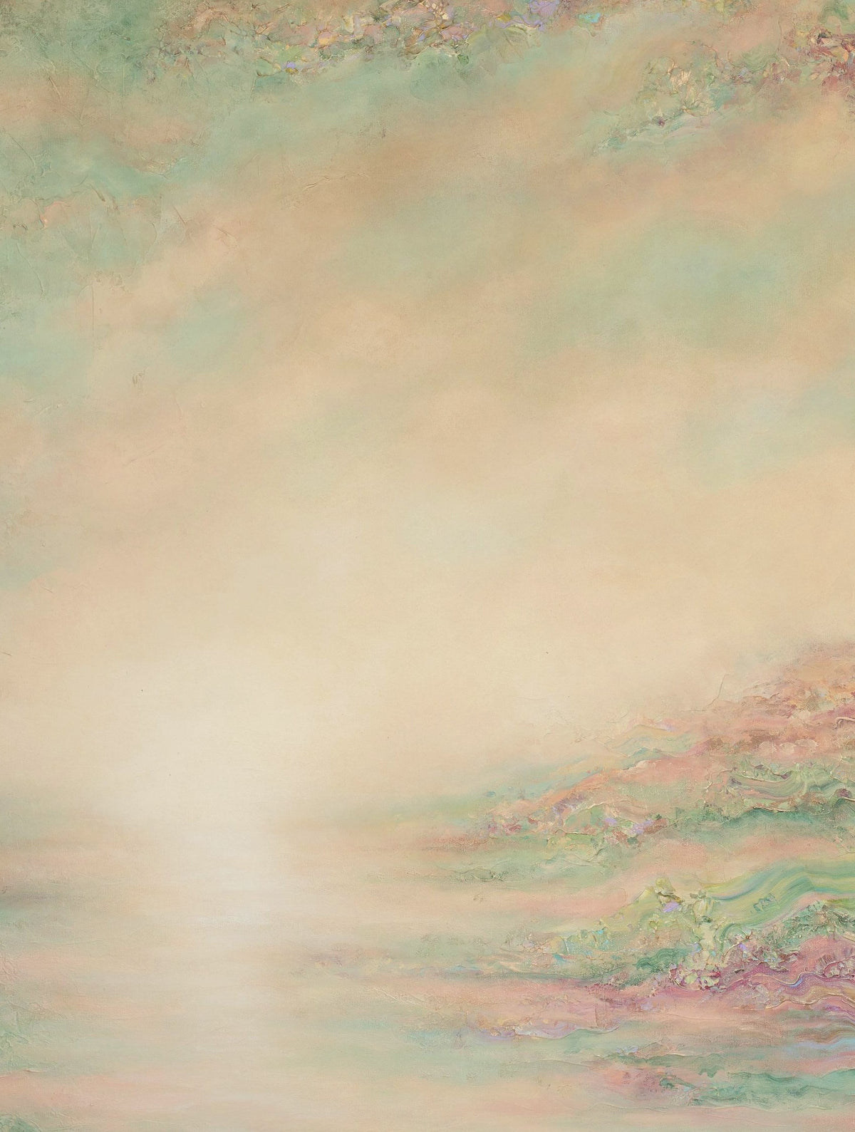 "Afterglow" canvas print