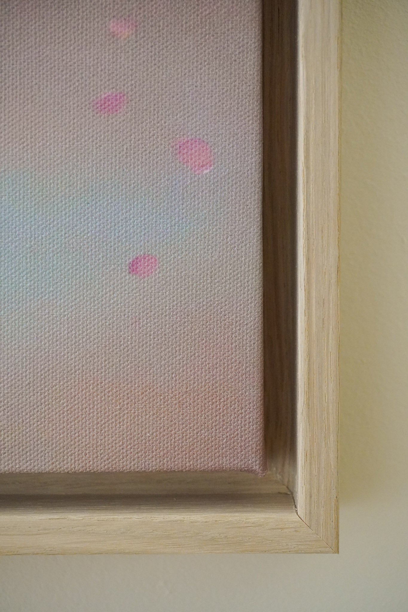 "Stillness in Bloom" canvas print